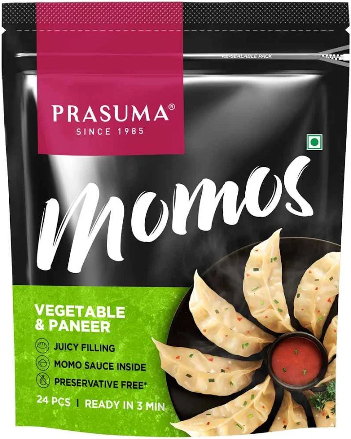 Prasuma Vegetable & Paneer Momos